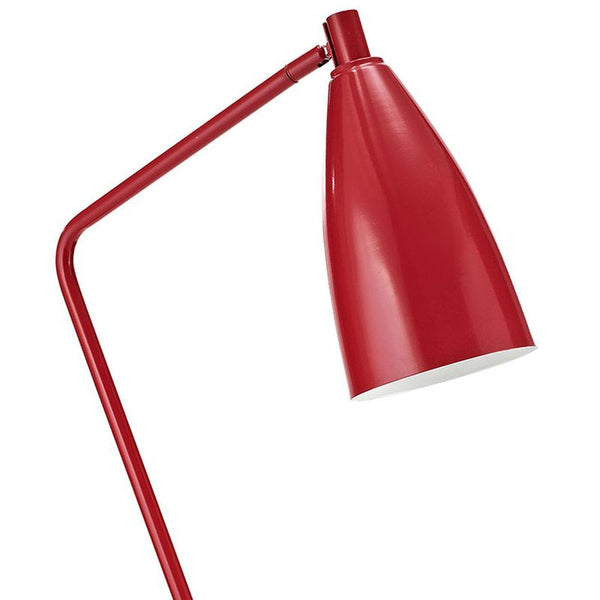 Askance Floor Lamp in Red