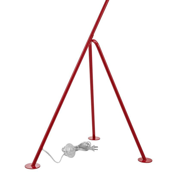 Askance Floor Lamp in Red