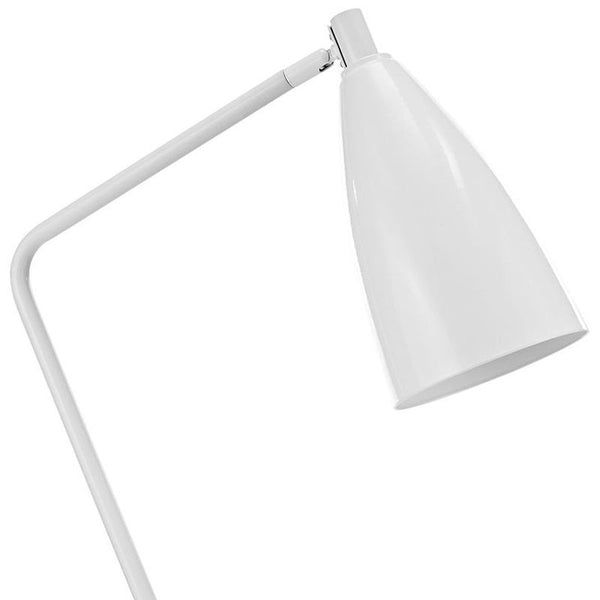 Askance Floor Lamp in White