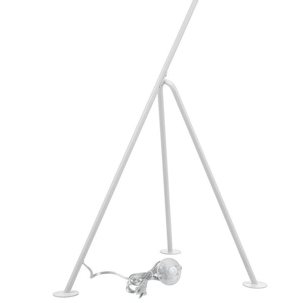 Askance Floor Lamp in White