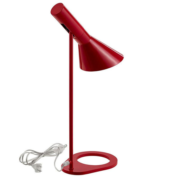 Flashlight Table Lamp in Red