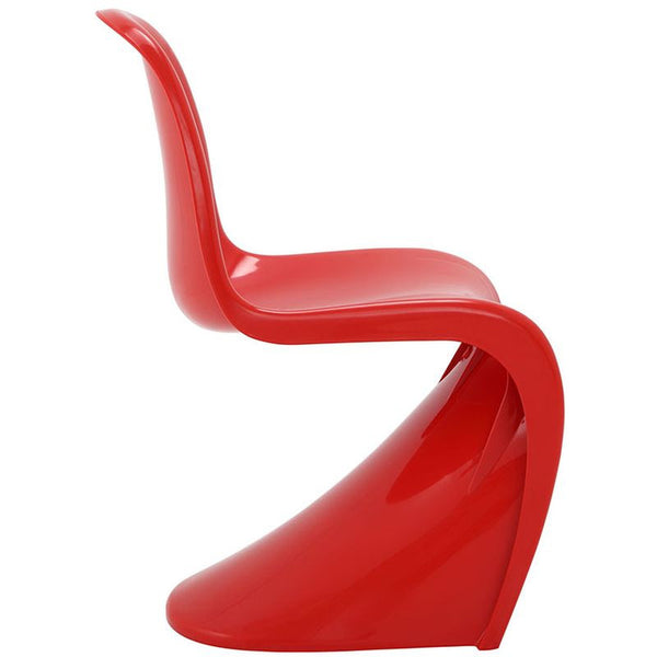 Slither Dining Side Chair in Red