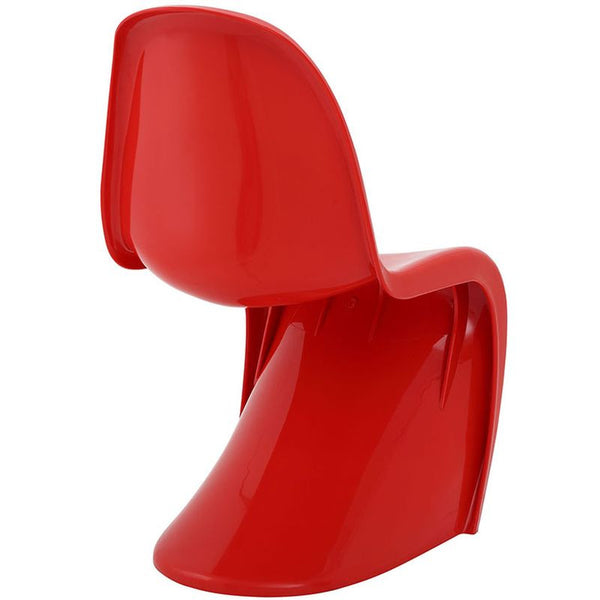 Slither Dining Side Chair in Red