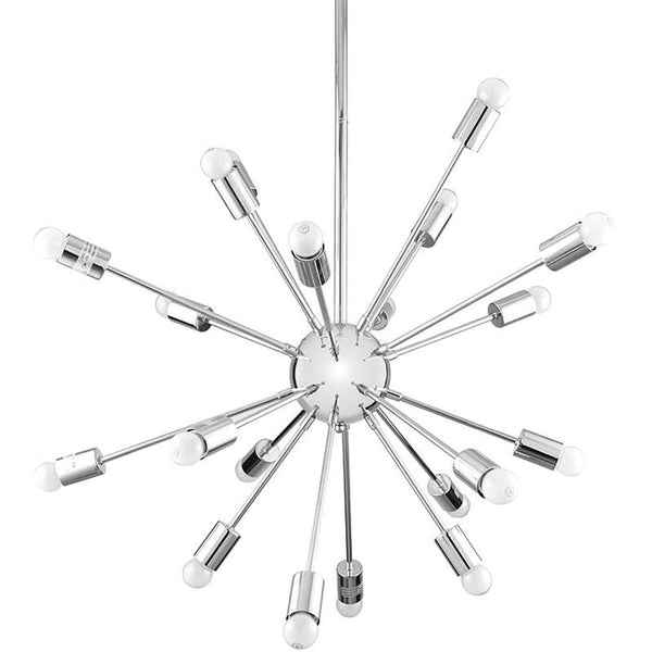 Volley Chandelier in Silver