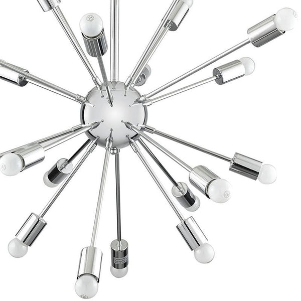 Volley Chandelier in Silver