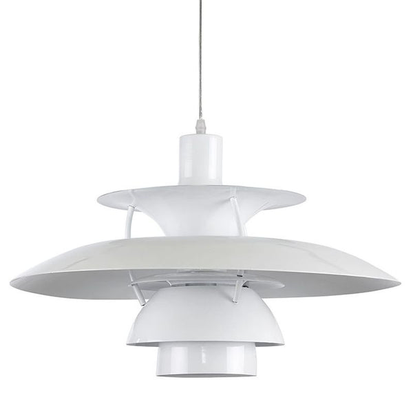 Cloak Chandelier in White