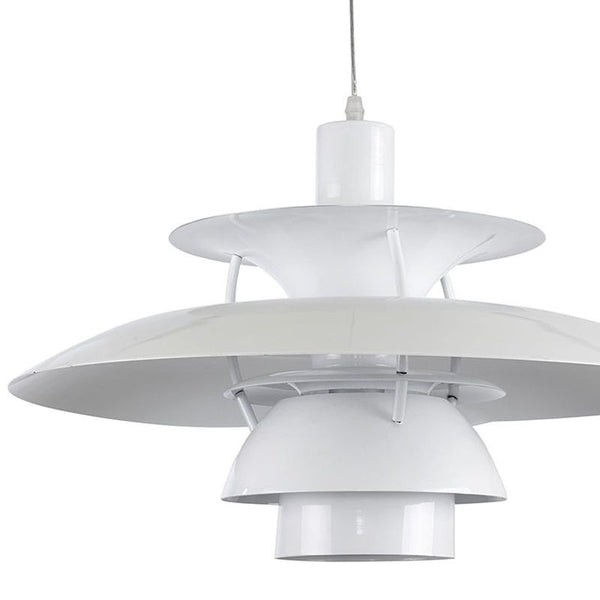 Cloak Chandelier in White
