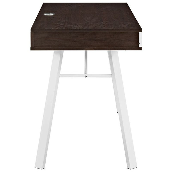 Stir Office Desk in Cherry