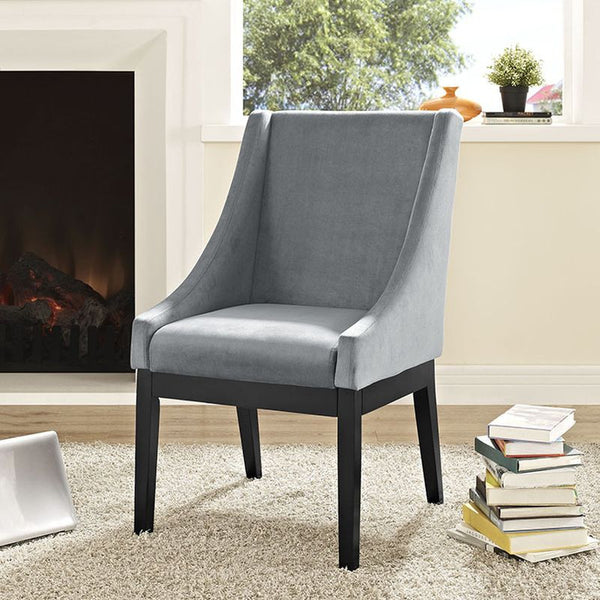 Tide Dining Wood Side Chair in Gray