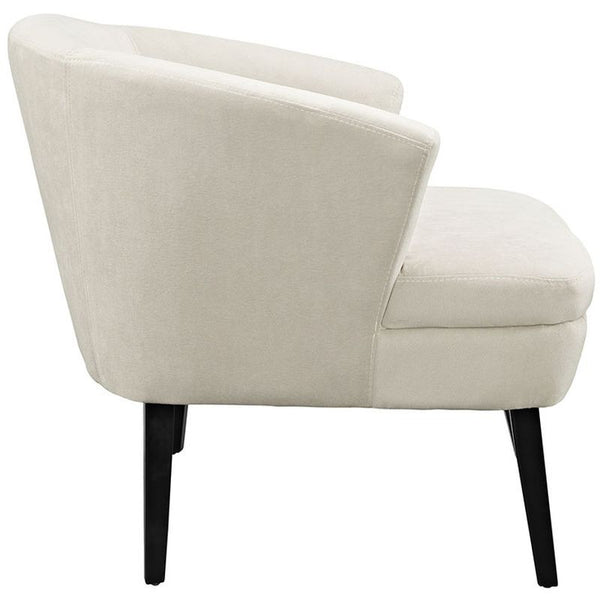 Bounce Wood Armchair in Beige