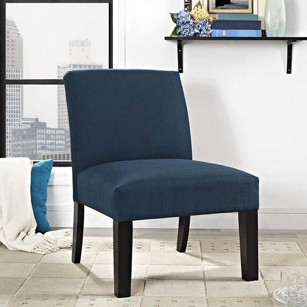 Auteur Fabric Armchair in Azure