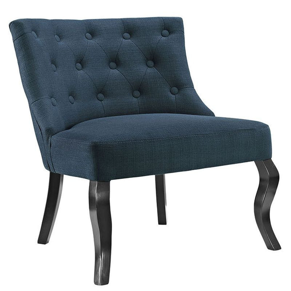 Royal Fabric Armchair in Azure