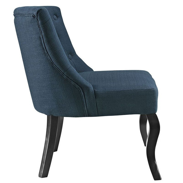 Royal Fabric Armchair in Azure