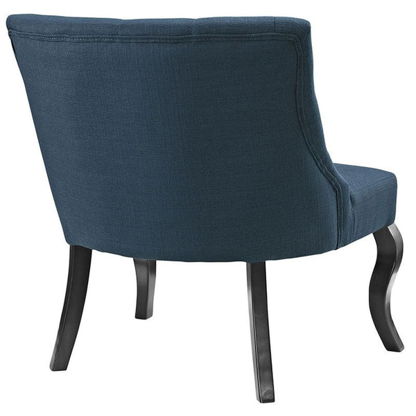 Royal Fabric Armchair in Azure