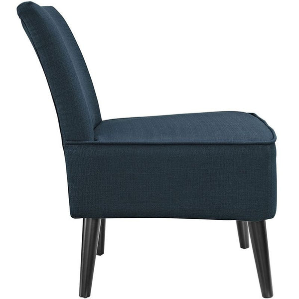Reef Fabric Side Chair in Azure