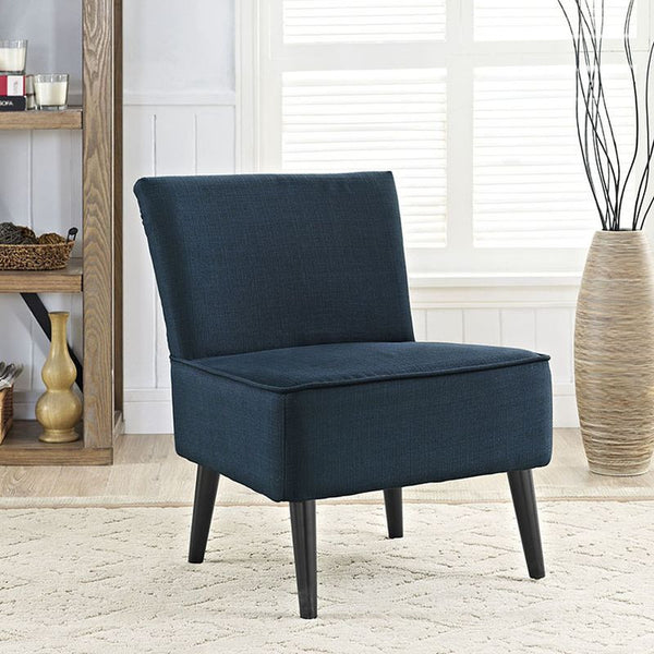 Reef Fabric Side Chair in Azure