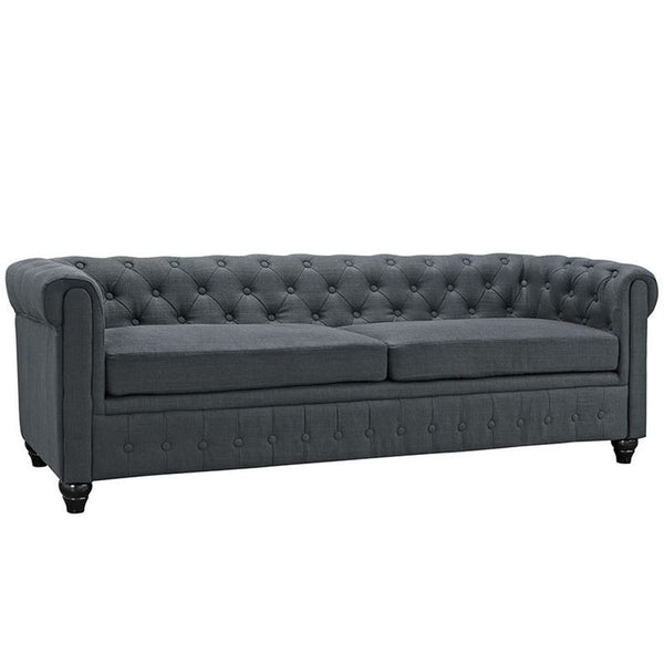 Earl Fabric Sofa in Gray by Furniture and Things