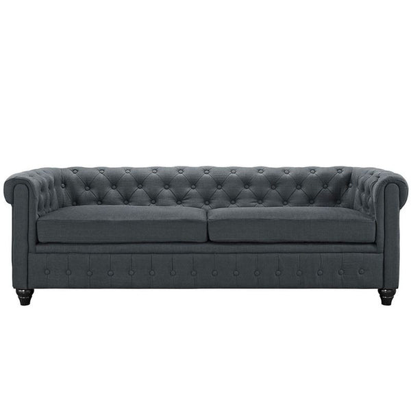 Earl Fabric Sofa in Gray by Furniture and Things