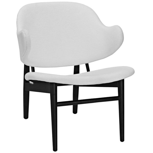 Suffuse Lounge Chair in Black White