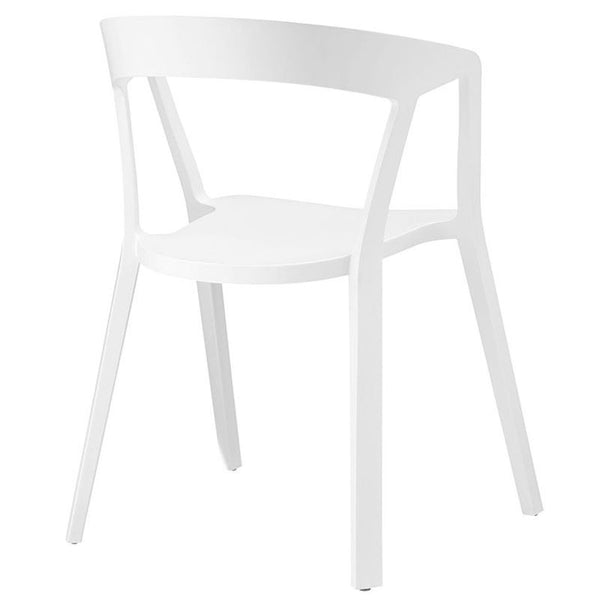 Tread Dining Armchair in White