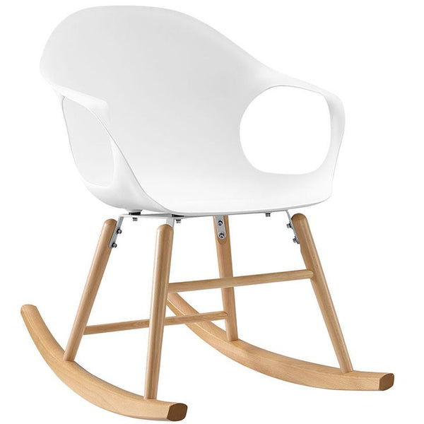 Swerve Rocking Chair in White