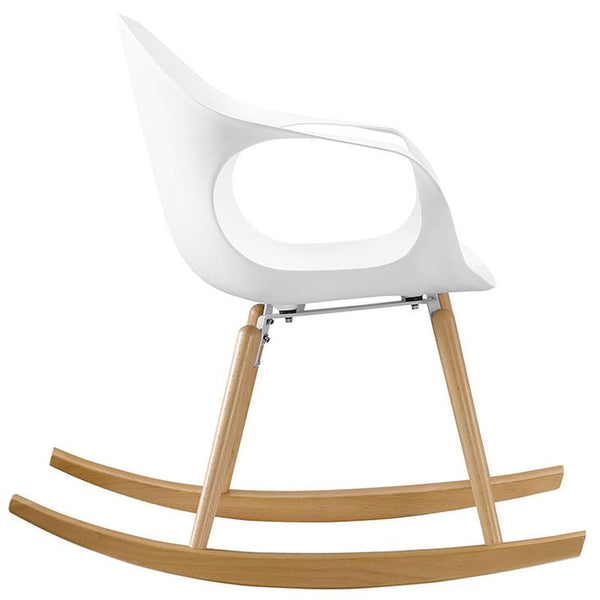Swerve Rocking Chair in White