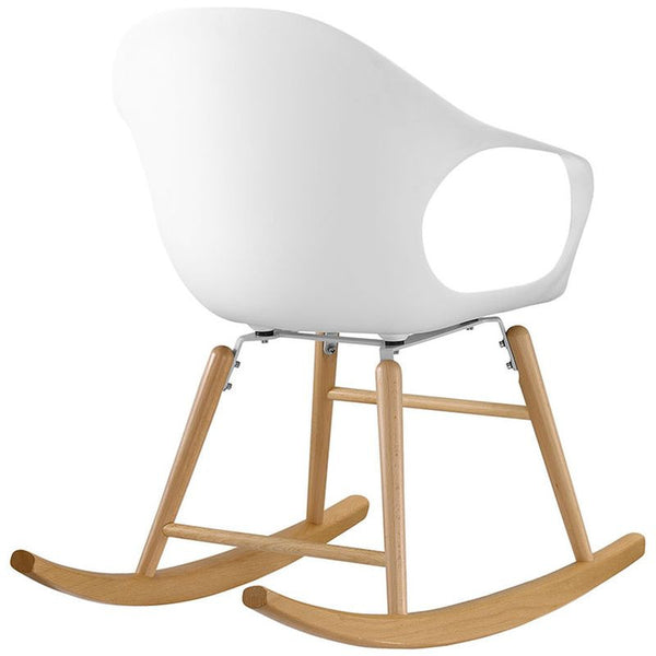Swerve Rocking Chair in White
