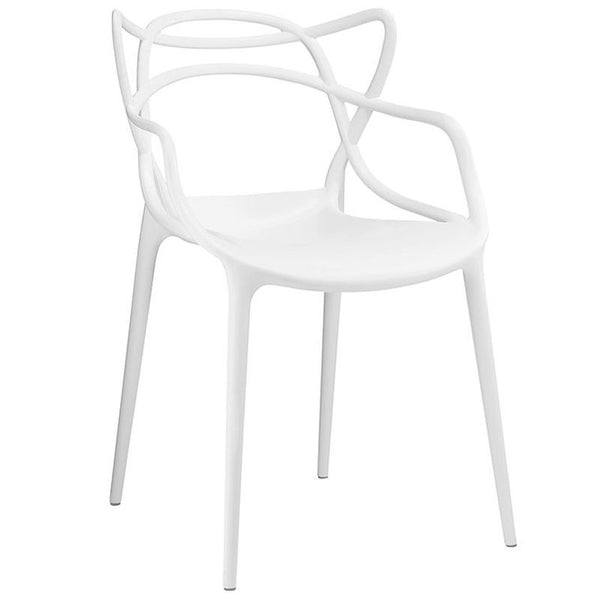 Entangled Dining Armchair in White by Joe's Furniture