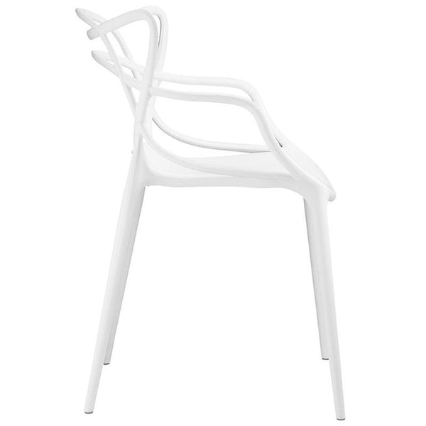 Entangled Dining Armchair in White by Joe's Furniture