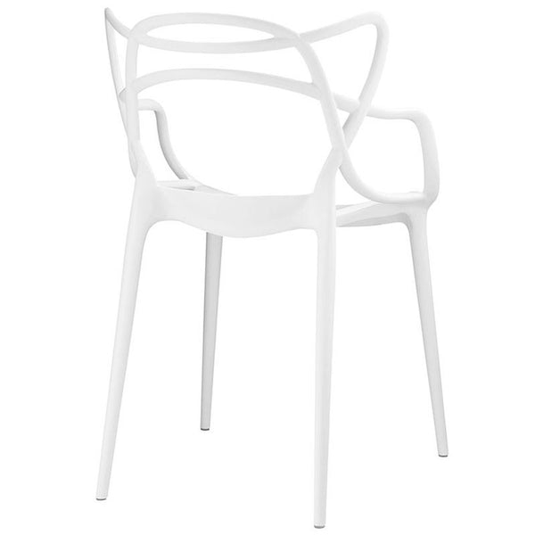 Entangled Dining Armchair in White by Joe's Furniture