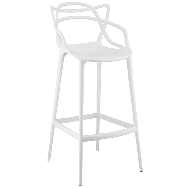 Entangled Bar Stool in White by Furniture and Things