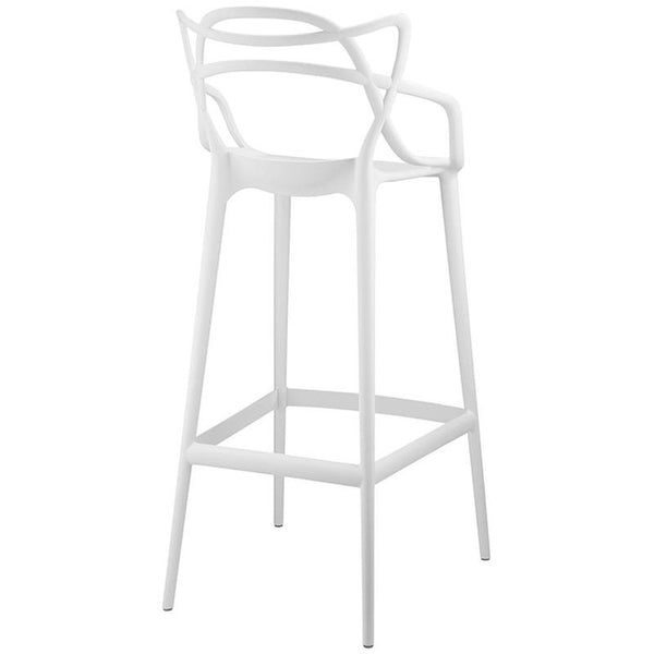 Entangled Bar Stool in White by Furniture and Things