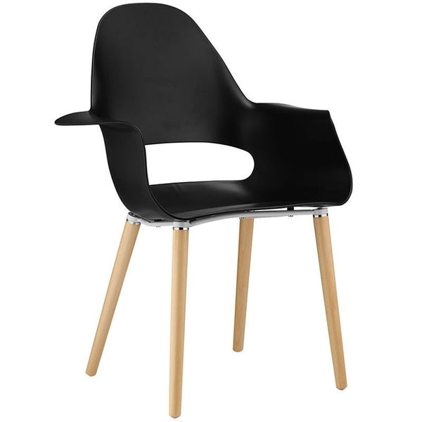 Soar Dining Armchair in Black