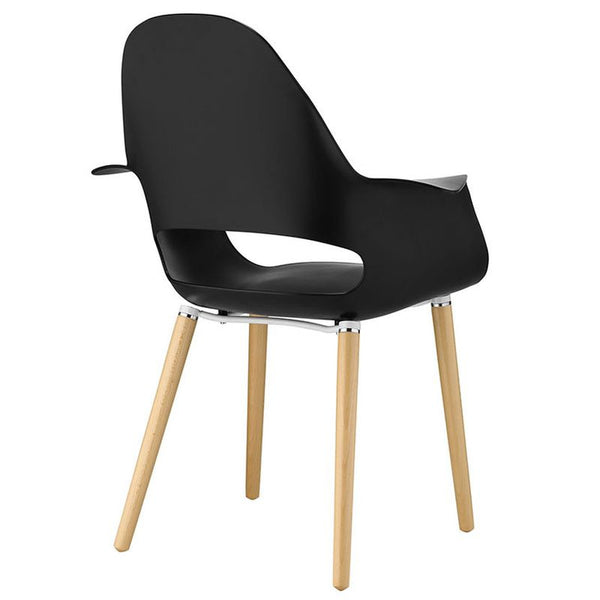 Soar Dining Armchair in Black