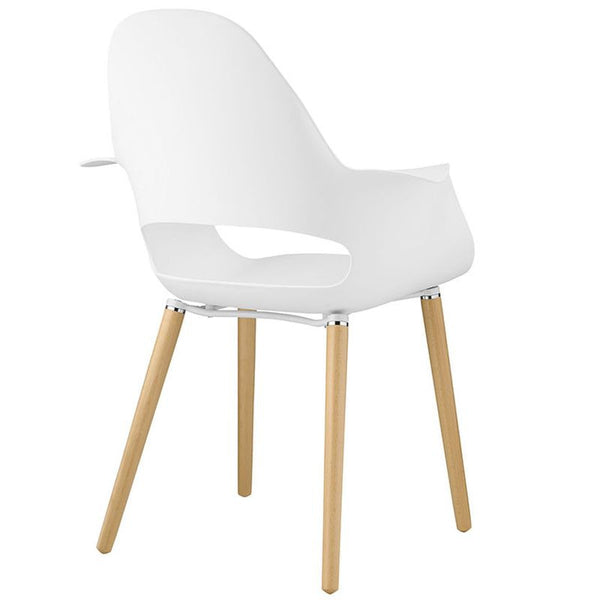 Soar Dining Armchair in White