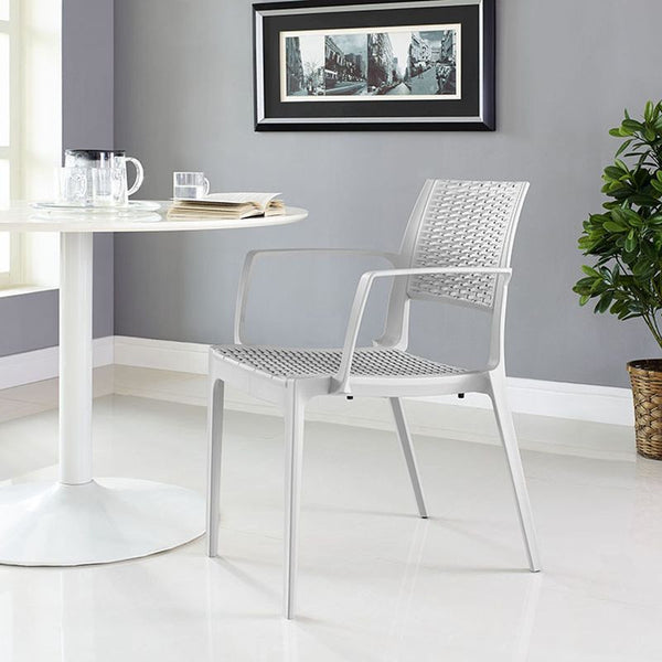 Astute Dining Armchair in Gray