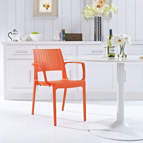 Astute Dining Armchair in Orange