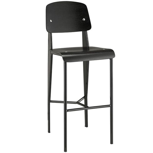 Cabin Bar Stool in Black Black