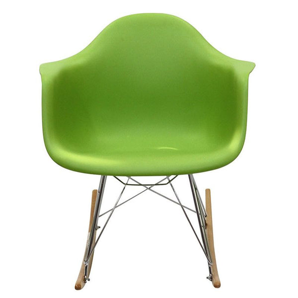 Rocker Lounge Chair in Green