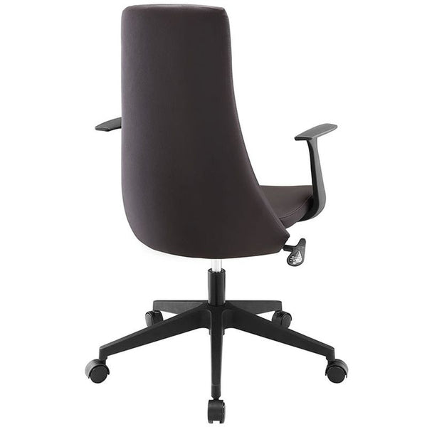 Fount Mid Back Office Chair in Brown