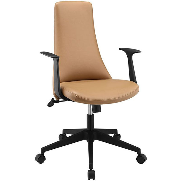 Fount Mid Back Office Chair in Tan