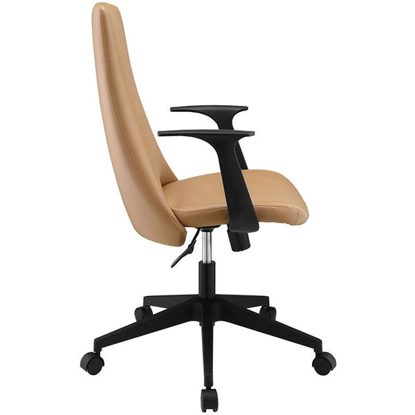 Fount Mid Back Office Chair in Tan