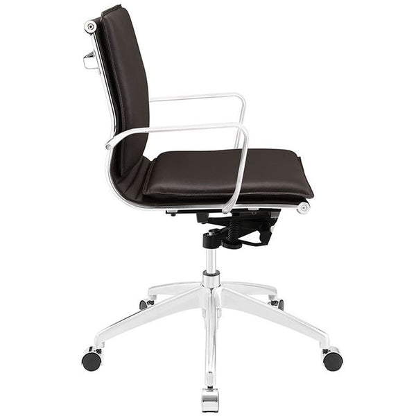 Sage Mid Back Office Chair in Brown