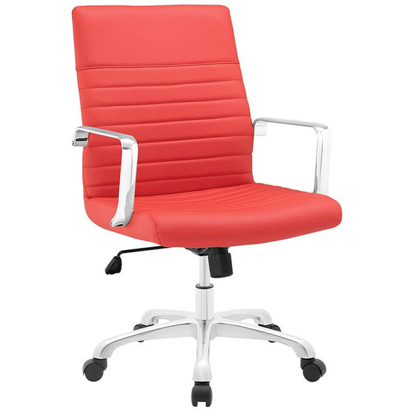 Finesse Mid Back Office Chair in Red