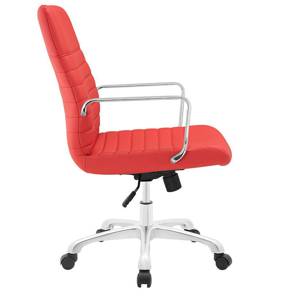 Finesse Mid Back Office Chair in Red