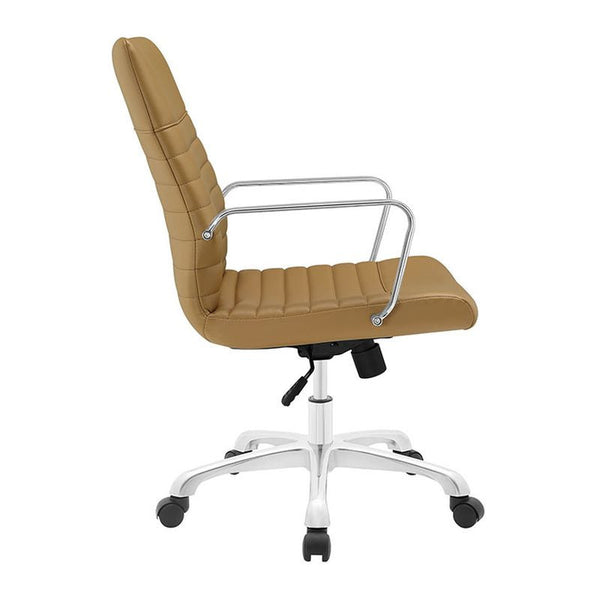 Finesse Mid Back Office Chair in Tan