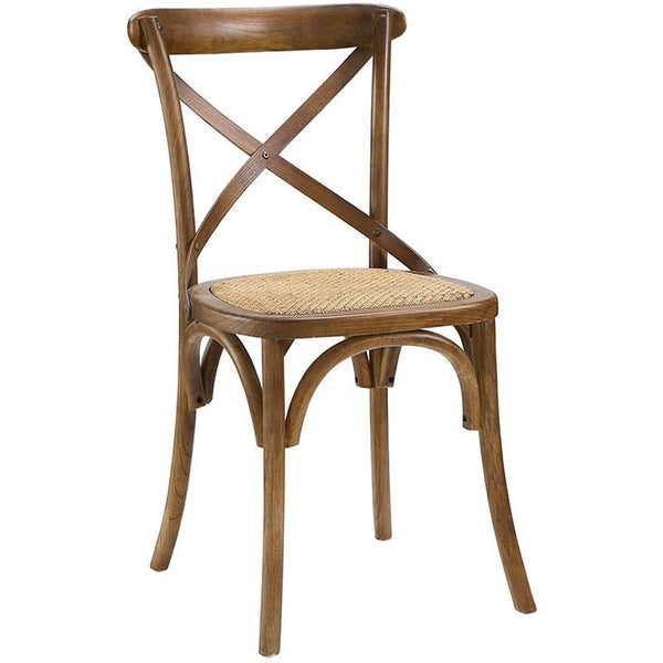 Gear Dining Side Chair in Walnut