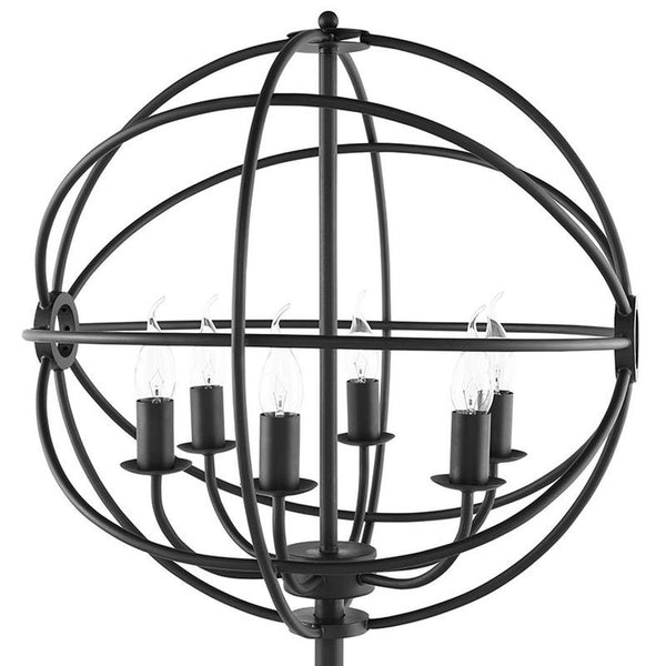 Atom Table Lamp in Black