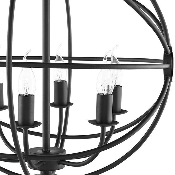 Atom Table Lamp in Black