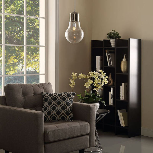 Edison Chandelier in Clear